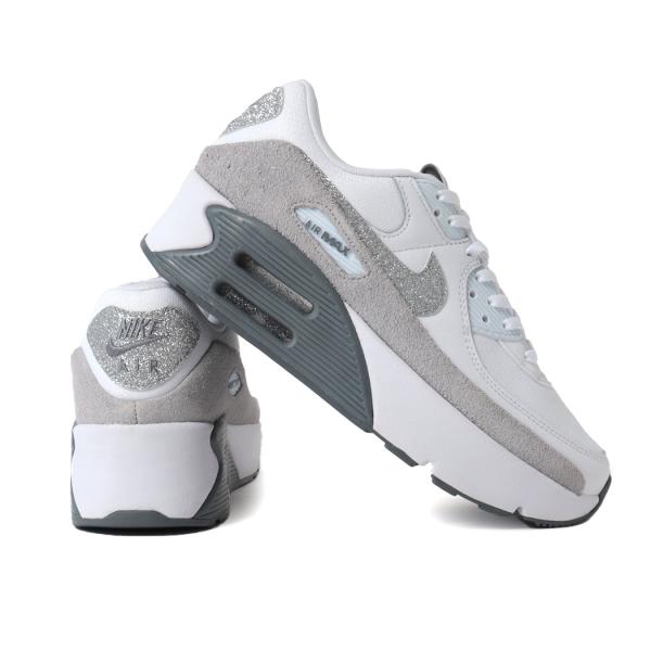 【コメントで値下げ】NIKE AIR MAX 90 LV8 ホワイト グリッター ♡AIR MAX 90 LV8 新色登場☆彡 - ABC-MART SPORTS | モラージュ菖蒲
