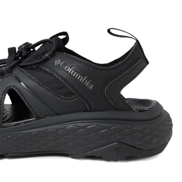 Columbia コロンビア ウィメンズ ピークフリーク シャンダル PEAKFREAK RUSHSHANDAL BLACK ( 黒 メンズ サンダル SANDAL BM0341-010 )_5
