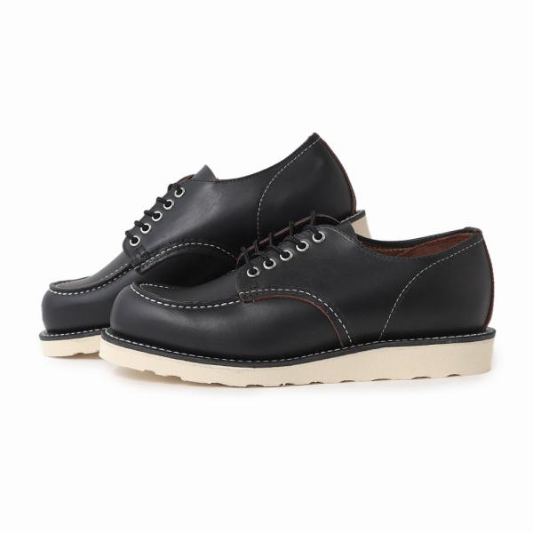 RED WING レッドウィング クラシックモック オックスフォード ワーク ブーツ CLASSIC MOC OXFORD BLACK PRAIRIE ( USA製 黒 ブラック レザー 8090 )_1