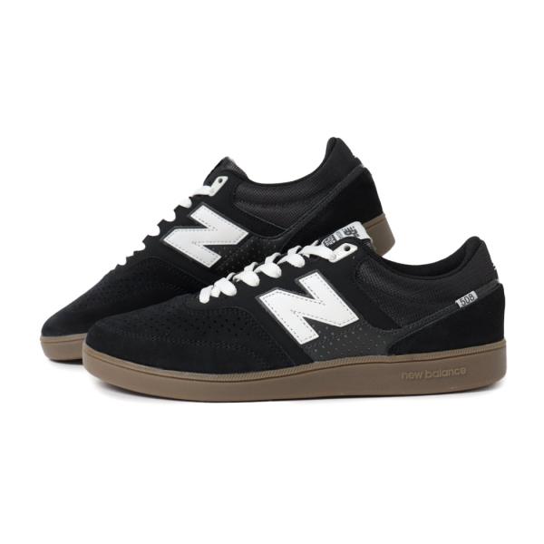 海外限定 NEW BALANCE ニューバランス ヌメリック スニーカー NUMERIC NM508SBA BLACK/GUM ( 日本未発売 黒 ブラック SKATE スケート )
