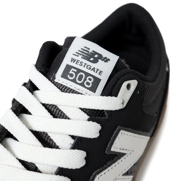 海外限定 NEW BALANCE ニューバランス ヌメリック スニーカー NUMERIC NM508SBA BLACK/GUM ( 日本未発売 黒 ブラック SKATE スケート )