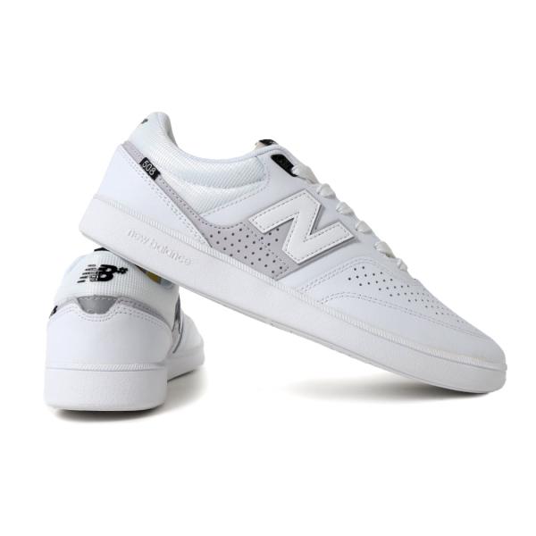 海外限定 NEW BALANCE ニューバランス ヌメリック 508 スニーカー NUMERIC NM508AWE WHITE/GREY ( 日本未発売 白 ホワイト SKATE スケート )