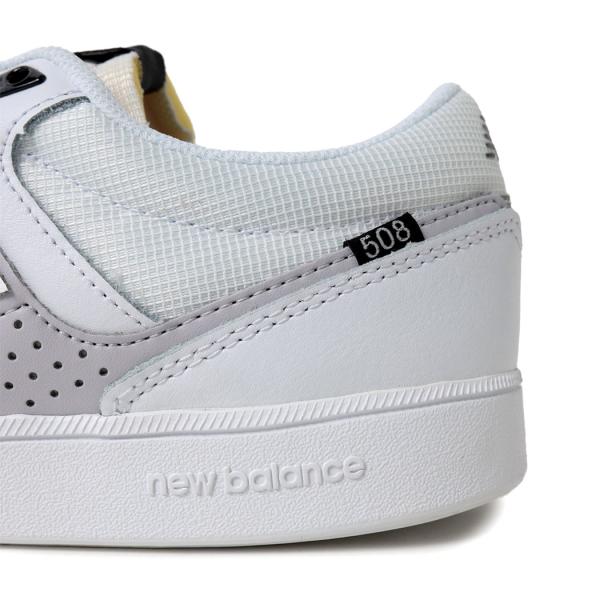 海外限定 NEW BALANCE ニューバランス ヌメリック 508 スニーカー NUMERIC NM508AWE WHITE/GREY ( 日本未発売 白 ホワイト SKATE スケート )