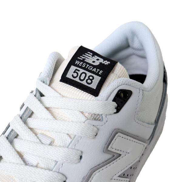 海外限定 NEW BALANCE ニューバランス ヌメリック 508 スニーカー NUMERIC NM508AWE WHITE/GREY ( 日本未発売 白 ホワイト SKATE スケート )