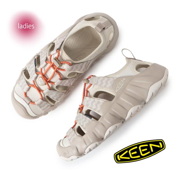 KEEN キーン レディース ハイパーポート シューズ サンダル WOMEN HYPERPORT H2 Birch Plaza Taupe ( ベージュ SANDAL 水陸両用 1028661 )