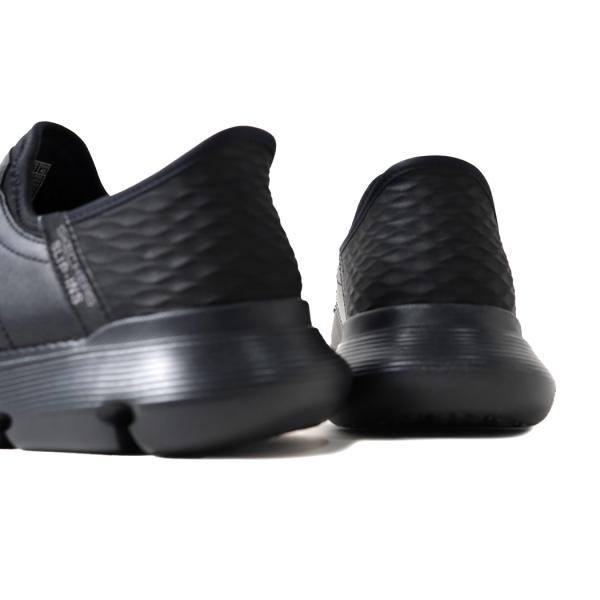 SKECHERS スケッチャーズ ガルザ カービン ビジネス シューズ GARZA - GERVIN BLACK ( スリップインズ SLIP INS 黒 ブラック メンズ 205046-BBK )_2