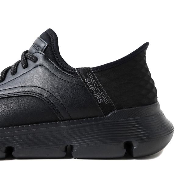 SKECHERS スケッチャーズ ガルザ カービン ビジネス シューズ GARZA - GERVIN BLACK ( スリップインズ SLIP INS 黒 ブラック メンズ 205046-BBK )_5