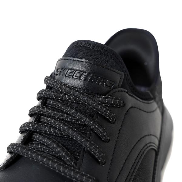 SKECHERS スケッチャーズ ガルザ カービン ビジネス シューズ GARZA - GERVIN BLACK ( スリップインズ SLIP INS 黒 ブラック メンズ 205046-BBK )_6