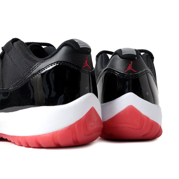 NIKE ナイキ ウィメンズ エア ジョーダン レトロ ロー スニーカー AIR JORDAN 11 RETRO LOW BRED ブレッド 黒 赤 ブラック FV5104-006_1
