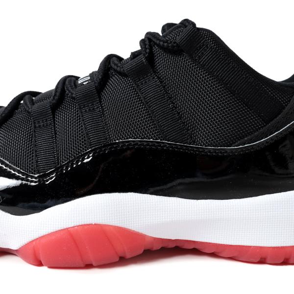 NIKE ナイキ ウィメンズ エア ジョーダン レトロ ロー スニーカー AIR JORDAN 11 RETRO LOW BRED ブレッド 黒 赤 ブラック FV5104-006_3