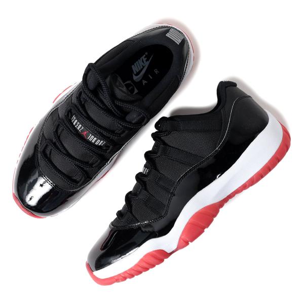 NIKE ナイキ ウィメンズ エア ジョーダン レトロ ロー スニーカー AIR JORDAN 11 RETRO LOW BRED ブレッド 黒 赤 ブラック FV5104-006_9