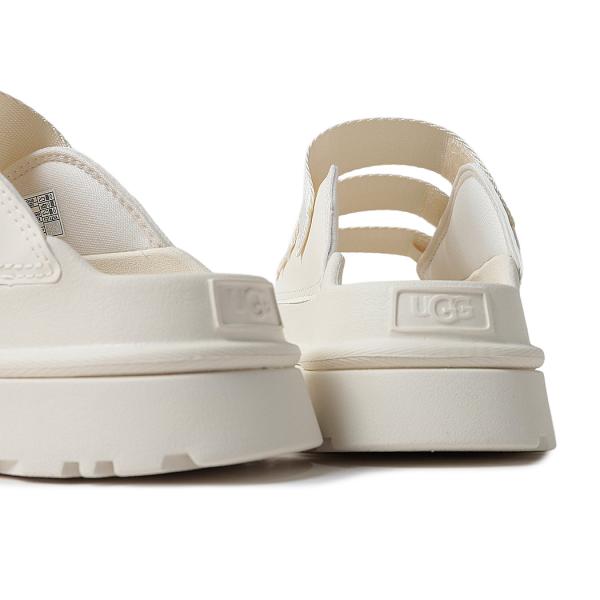 UGG アグ ウィメンズ ゴールデングロウ サンダル スライド W GOLDENGLOW SLIDE JASMINE ( レディース 白 ベルト 厚底 ストラップ 1167430 ) UGG アグ ウィメンズ ゴールデングロウ サンダル スライド W
