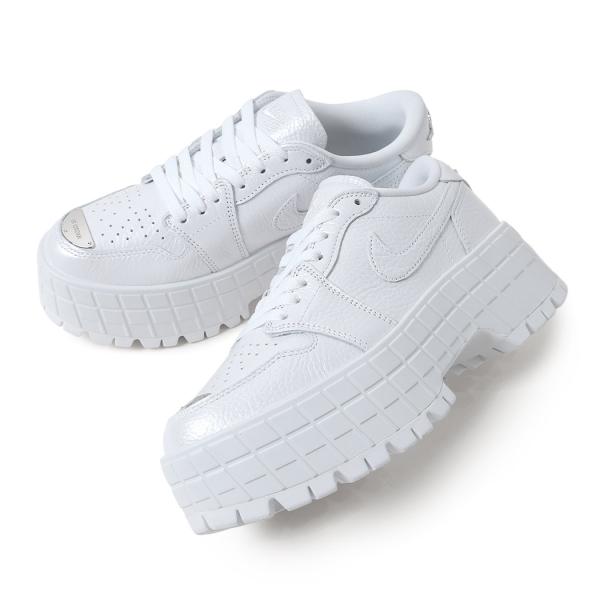 NIKE ナイキ エアジョーダン ブルックリン スニーカー WMNS AIR JORDAN 1 BROOKLYN LOW METALLIC SILVER ( 厚底 レディース ウィメンズ HF3184-100 )_7