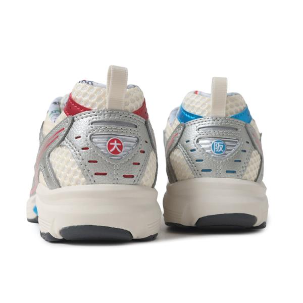 MIZUNO ミズノ MXR OSAKA PACK スニーカー OFF WHITE/SILVER/RED ( 白 ホワイト シルバー レディース ウィメンズ 大阪 D1GA250801 )_2