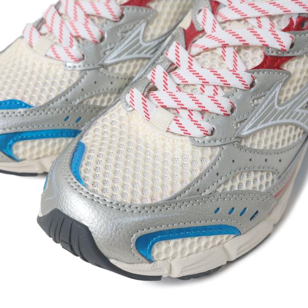 MIZUNO ミズノ MXR OSAKA PACK スニーカー OFF WHITE/SILVER/RED ( 白 ホワイト シルバー レディース ウィメンズ 大阪 D1GA250801 )_3