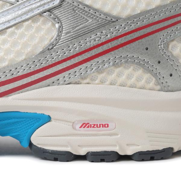 MIZUNO ミズノ MXR OSAKA PACK スニーカー OFF WHITE/SILVER/RED ( 白