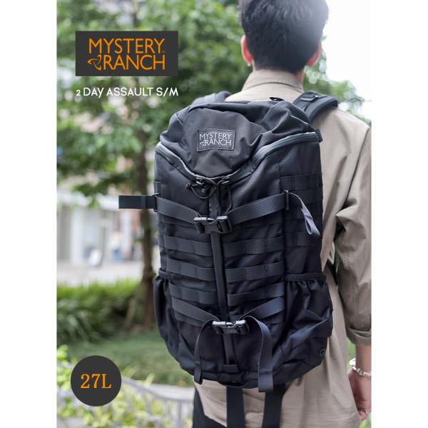 MYSTERY RANCH ミステリーランチ デイ アサルト バックパック 2 DAY ASSAULT S/M 27L BLACK ( 黒 ブラック バッグ BAG リュック 鞄 111183-001 )