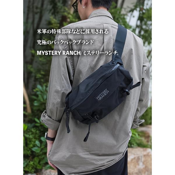 MYSTERY RANCH ミステリーランチ ヒップ モンキー ヒップバック ショルダーバッグ HIP MONKEY 2 BLACK ( 黒 ブラック バッグ BAG 鞄 110670-001 )_1