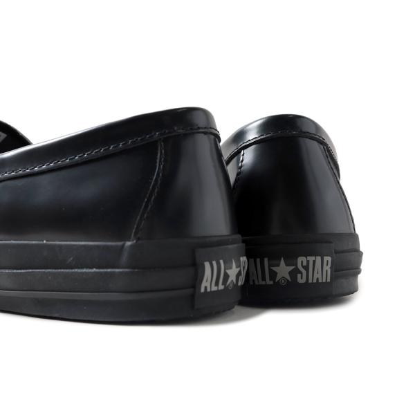 CONVERSE コンバース オールスター コイン ローファー スニーカー ALL STAR COINLOAFER BLACK/WHITE ( 黒 白 レザー 国内正規品 31315090 )