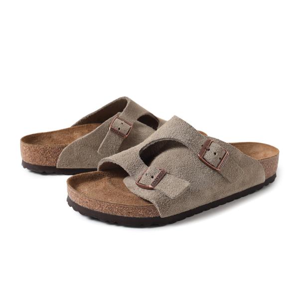 BIRKENSTOCK ビルケンシュトック チューリッヒ レザー メンズ サンダル Zurich ( REGULAR FIT ) TAUPE ( トープ ベージュ スエード メンズ 50461 )_8