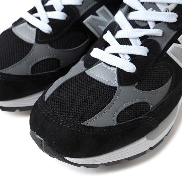 NEW BALANCE ニューバランス 992 スニーカー U992BK MADE IN USA BLACK ( 黒 ブラック グレー 993 D 米国製 アメリカ メンズ )_3
