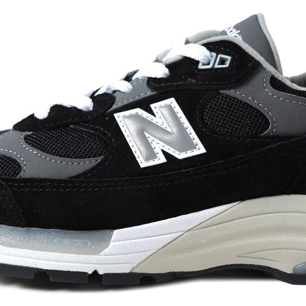 NEW BALANCE ニューバランス 992 スニーカー U992BK MADE IN USA BLACK ( 黒 ブラック グレー 993 D 米国製 アメリカ メンズ )_5