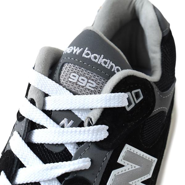 NEW BALANCE ニューバランス 992 スニーカー U992BK MADE IN USA BLACK ( 黒 ブラック グレー 993 D 米国製 アメリカ メンズ )_8
