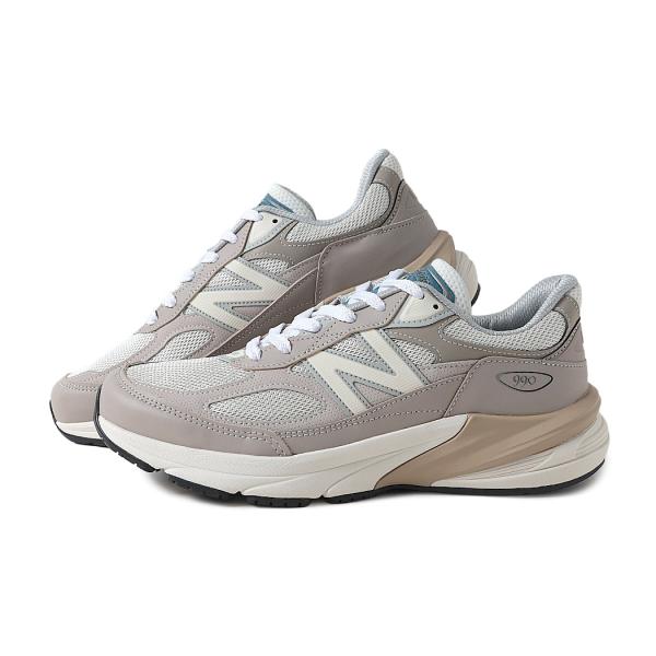 NEW BALANCE ニューバランス 990 V6 スニーカー made in USA U990MM6 L.MUSHROOM/MOONROCK ( ベージュ グレー 990 992 993 米国製 アメリカ メンズ ) NEW BALANCE ニューバランス 990 V6 スニーカー made in USA U990MM6 L