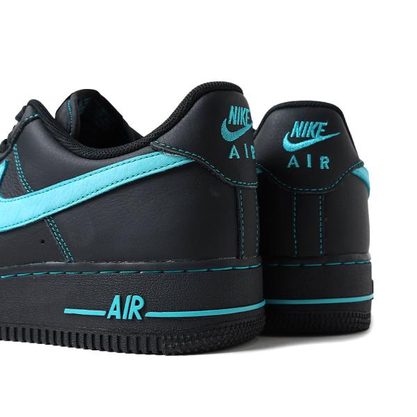海外限定 NIKE ナイキ エアフォース アン ティファニー スニーカー AIR FORCE 1 07 LV8 Un-Tiffany ( 日本未発売 黒 ブラック メンズ HQ2037-002 )_2