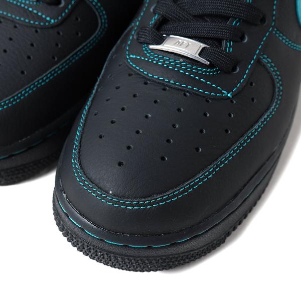 海外限定 NIKE ナイキ エアフォース アン ティファニー スニーカー AIR FORCE 1 07 LV8 Un-Tiffany ( 日本未発売 黒 ブラック メンズ HQ2037-002 )_3