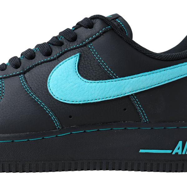 海外限定 NIKE ナイキ エアフォース アン ティファニー スニーカー AIR FORCE 1 07 LV8 Un-Tiffany ( 日本未発売 黒 ブラック メンズ HQ2037-002 )_5