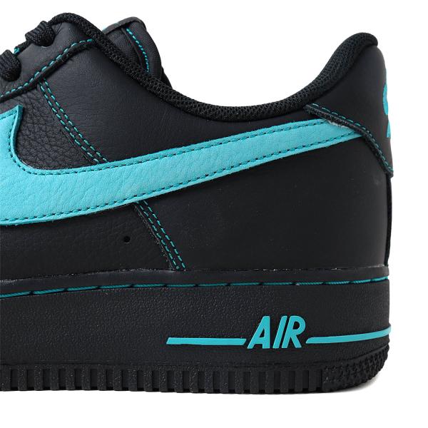 海外限定 NIKE ナイキ エアフォース アン ティファニー スニーカー AIR FORCE 1 07 LV8 Un-Tiffany ( 日本未発売 黒 ブラック メンズ HQ2037-002 )_6