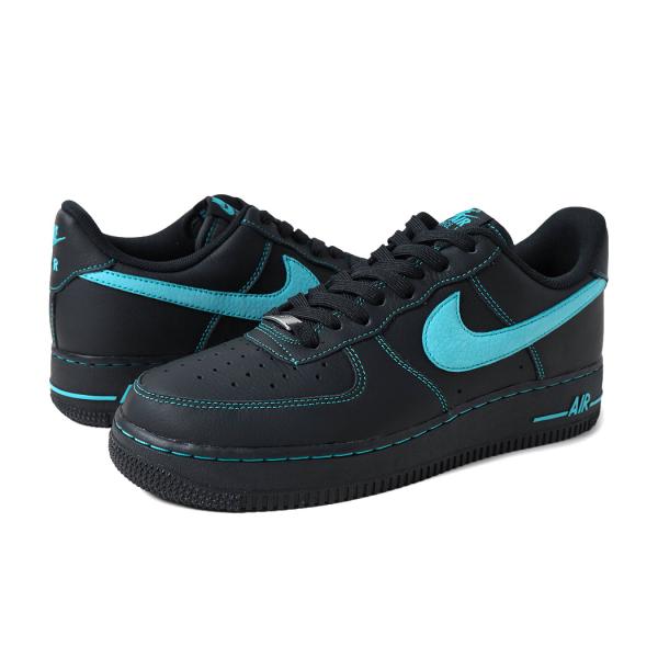 海外限定 NIKE ナイキ エアフォース アン ティファニー スニーカー AIR FORCE 1 07 LV8 Un-Tiffany ( 日本未発売 黒 ブラック メンズ HQ2037-002 )_8