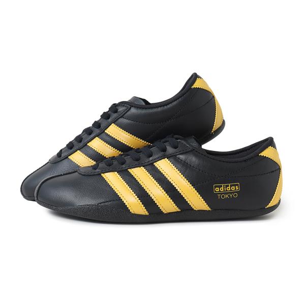  Tokyo イエロー ブラック スニーカー adidas アディダス トーキョー ウィメンズ スニーカー TOKYO W CBLACK