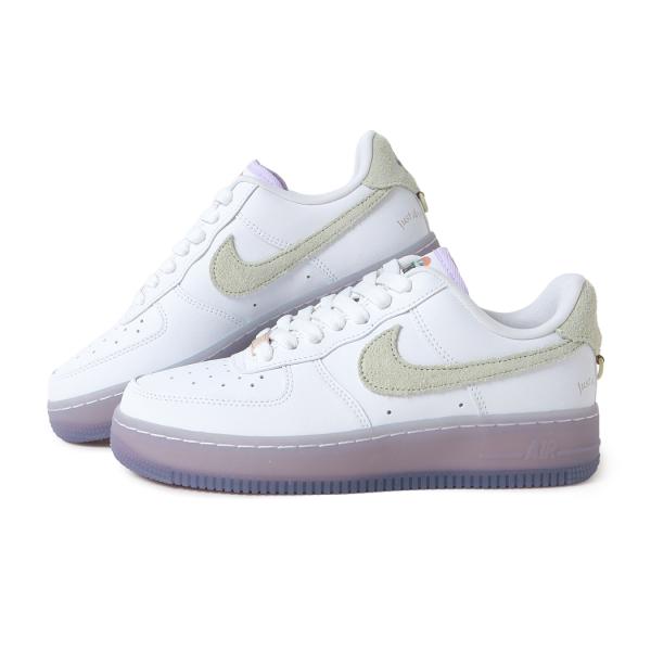 NIKE ナイキ ウィメンズ エアフォース スニーカー WMNS AIR FORCE 1 07 LX WHITE/BARELY GREEN ( 白 ホワイト レディース HF5719-139 )_1