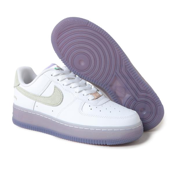 NIKE ナイキ ウィメンズ エアフォース スニーカー WMNS AIR FORCE 1 07 LX WHITE/BARELY GREEN ( 白 ホワイト レディース HF5719-139 )_10