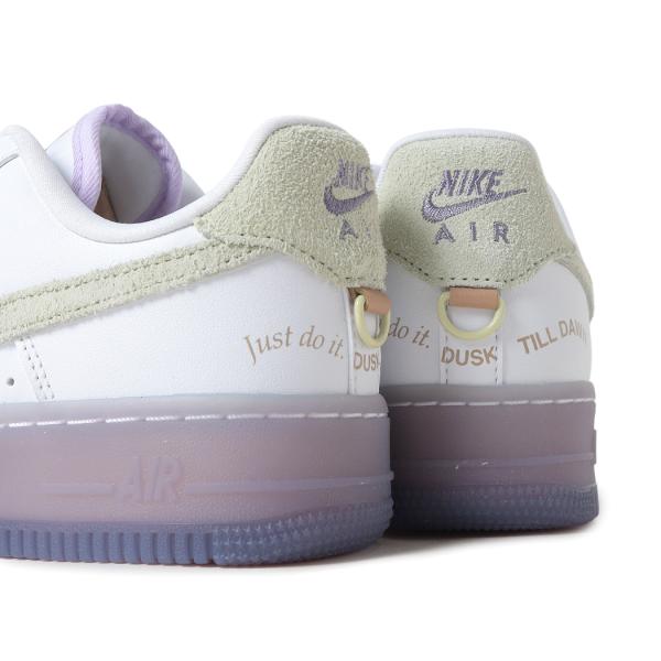 NIKE ナイキ ウィメンズ エアフォース スニーカー WMNS AIR FORCE 1 07 LX WHITE/BARELY GREEN ( 白 ホワイト レディース HF5719-139 )_2