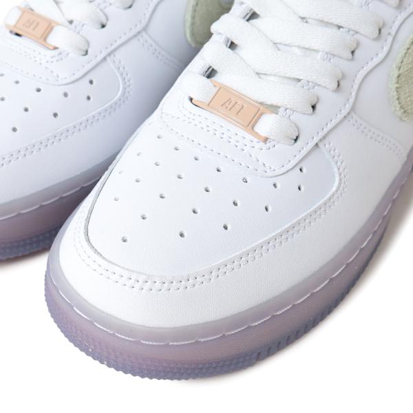 NIKE ナイキ ウィメンズ エアフォース スニーカー WMNS AIR FORCE 1 07 LX WHITE/BARELY GREEN ( 白 ホワイト レディース HF5719-139 )_3