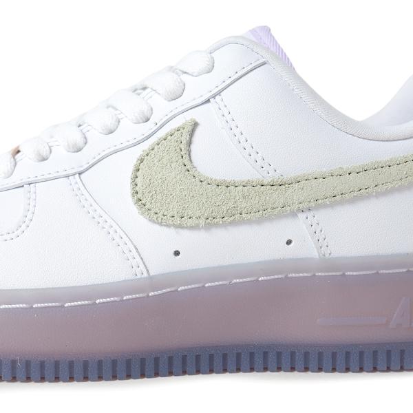 NIKE ナイキ ウィメンズ エアフォース スニーカー WMNS AIR FORCE 1 07 LX WHITE/BARELY GREEN ( 白 ホワイト レディース HF5719-139 )_5