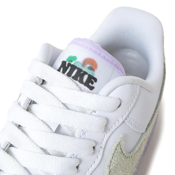 NIKE ナイキ ウィメンズ エアフォース スニーカー WMNS AIR FORCE 1 07 LX WHITE/BARELY GREEN ( 白 ホワイト レディース HF5719-139 )_6
