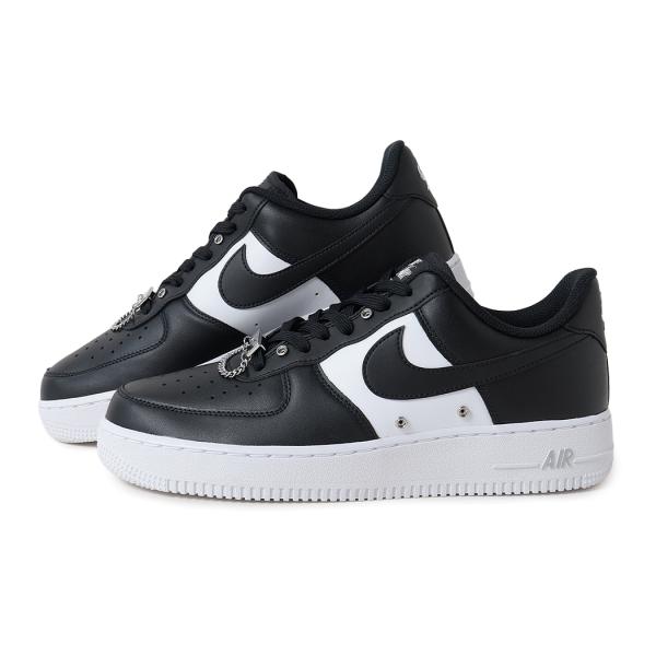 NIKE ナイキ エアフォース ロー スニーカー AIR FORCE 1 ’07 PRM BLACK/WHITE ( ブラック 黒 ホワイト 白 メンズ レディース DA8571-001 )