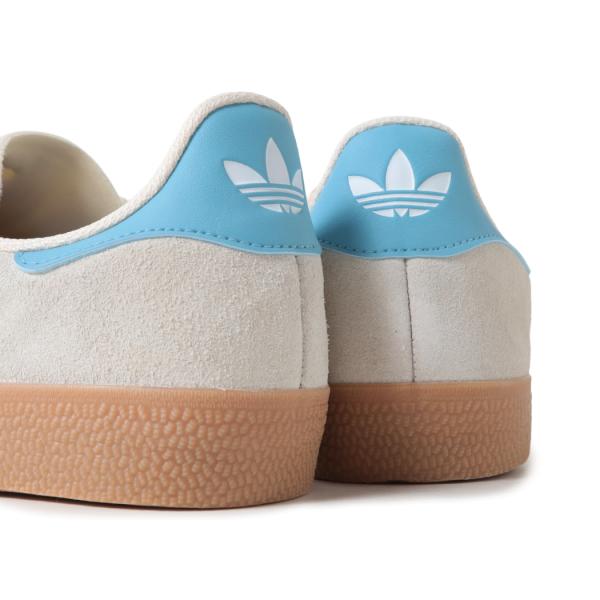 adidas アディダス ガゼル スニーカー GAZELLE ADV WONDER WHITE/PRELOVED BLUE ( ホワイト 白 ブルー 青 メンズ JP8518 )_2