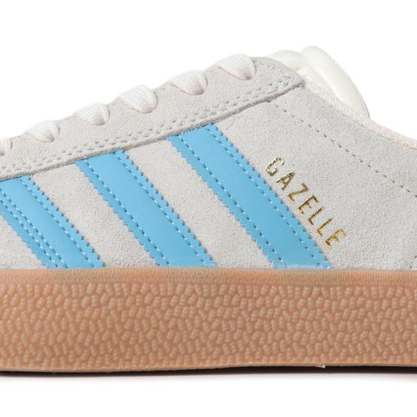 adidas アディダス ガゼル スニーカー GAZELLE ADV WONDER WHITE/PRELOVED BLUE ( ホワイト 白 ブルー 青 メンズ JP8518 )_5