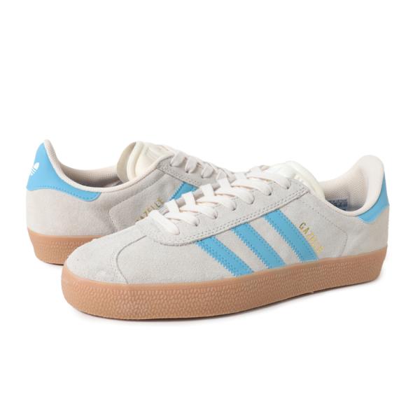 adidas アディダス ガゼル スニーカー GAZELLE ADV WONDER WHITE/PRELOVED BLUE ( ホワイト 白 ブルー 青 メンズ JP8518 )_8