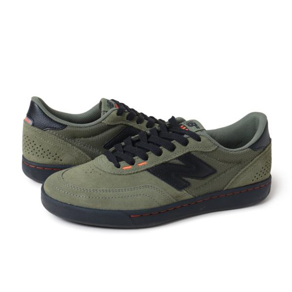 NEW BALANCE ニューバランス ヌメリック 440 スニーカー NM440NL2 DARK OLIVE/BLACK ( ダークオリーブ 緑 ブラック SKATE スケート 黒 メンズ )