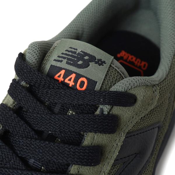 NEW BALANCE ニューバランス ヌメリック 440 スニーカー NM440NL2 DARK OLIVE/BLACK ( ダークオリーブ 緑 ブラック SKATE スケート 黒 メンズ )