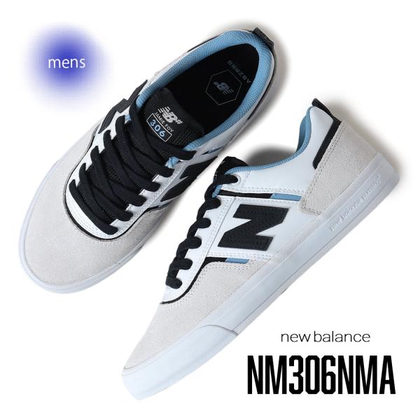 海外限定 NEW BALANCE ニューバランス 306 ヌメリック スニーカー NM306NMA REFLECTION WITH ( ホワイト 白 ブルー 青 メンズ )