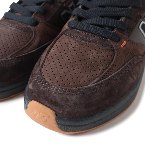 海外限定 NEW BALANCE ニューバランス 933 ヌメリック スニーカー NM933BAR BROWN ( 992 993 ブラウン 茶色 メンズ )
