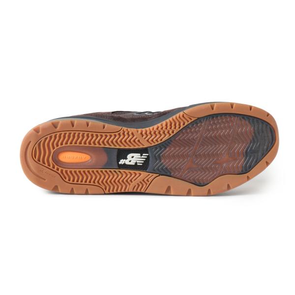 海外限定 NEW BALANCE ニューバランス 933 ヌメリック スニーカー NM933BAR BROWN ( 992 993 ブラウン 茶色 メンズ )