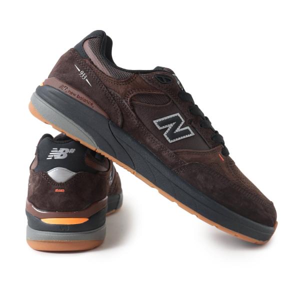 海外限定 NEW BALANCE ニューバランス 933 ヌメリック スニーカー